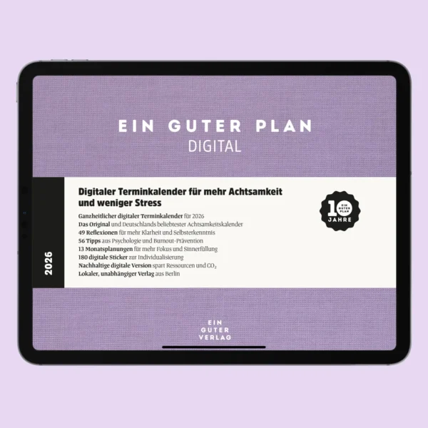 Ein guter Plan Digital 2026