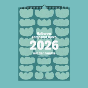 Familienkalender »Halbwegs entspannt durch 2026 mit der Familie«